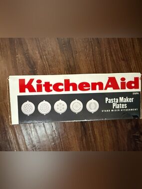 KitchenAid Red and Black Pasta Maker Plates Attachment